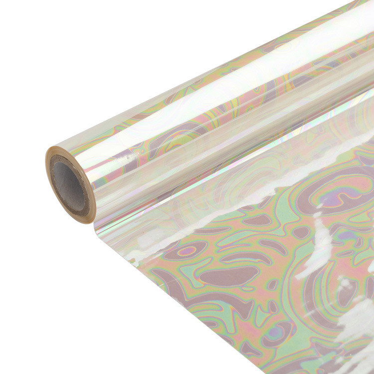 textile foil application process on fabric