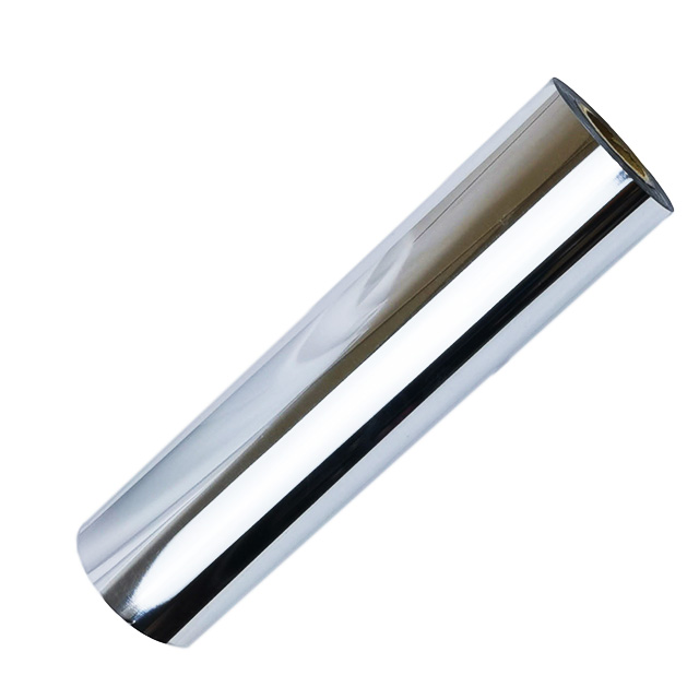 Holographic stamping foil in production machinery